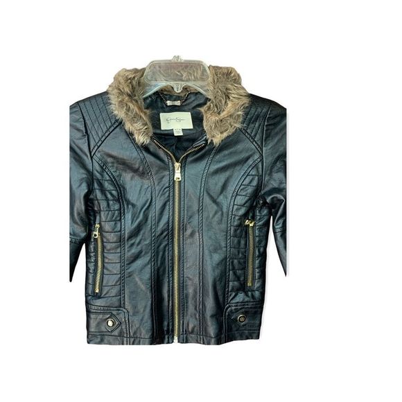 SzS 7/8 Jessica Simpson Black Jacket - Picture 3 of 6
